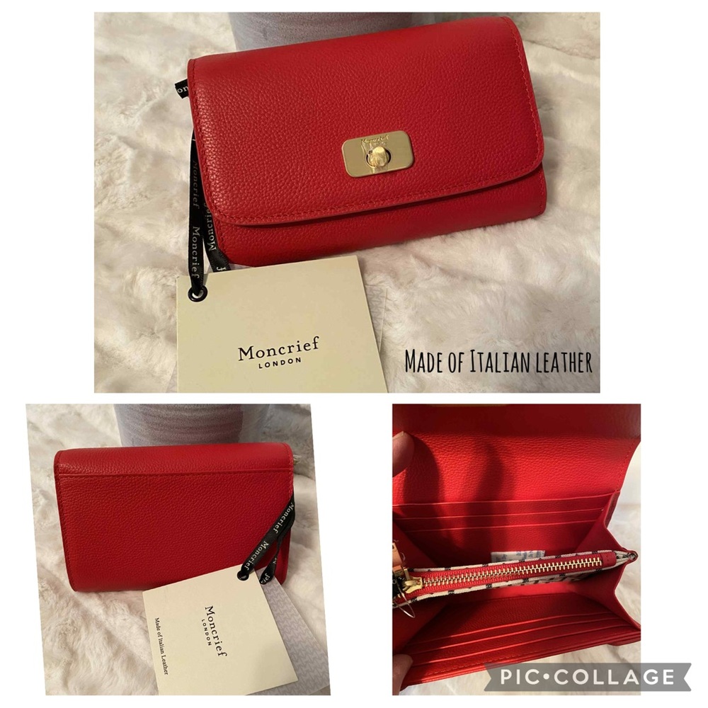 ❤️SALE❤️✨🆕✨Brand New Moncrief London Medium Wallet